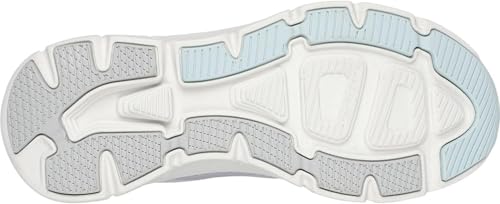 Skechers - Womens Relaxed Fit: D'Lux Walker 2.0 - Classic Stroll Sneakers, Color Light Gray, Size: 9.5 M US3