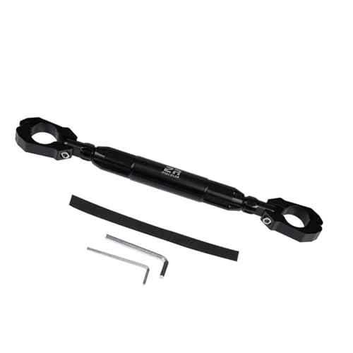 KARDAS Barra Manubrio Moto Moto Equilibrio Manubrio Traversa per CRF1000L CRF 1000 1100L CRF1100L ADV Africa Twin Accessori Manubrio Barra di Bilanciamento Maniglia Trasversale Rinforzo(A-Black)