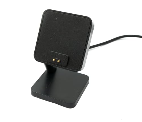 System-S USB 2.0 Cable 100 cm Charging Station for Redmi Watch 4 Smartwatch Adapter in Black - Image 4