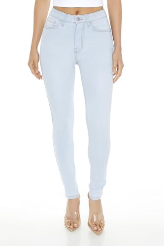 Forever 21 Women's Stretch-Denim Skinny Jeans2