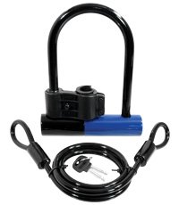 LOCK IKON U7500 SMALL W/CABLE 4.5x7 13MM