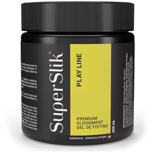 Super Slik Personal Lubricant for Fisting and Anal Sex - Thick and Long Lasting Back-Door Gel - Hybrid Silicone and Water Based Anal Lube for Men | Women | and Couples - 500-ml (17 oz)