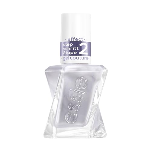 Gel by Essie Nagellack, langanhaltender Nagellack Top Coat, Professionelle Nagellackfarbe mit Gel-Glanz-Finish & bis zu 15 Tage Halt, 564 Glazed Chrome, 13,5 ml