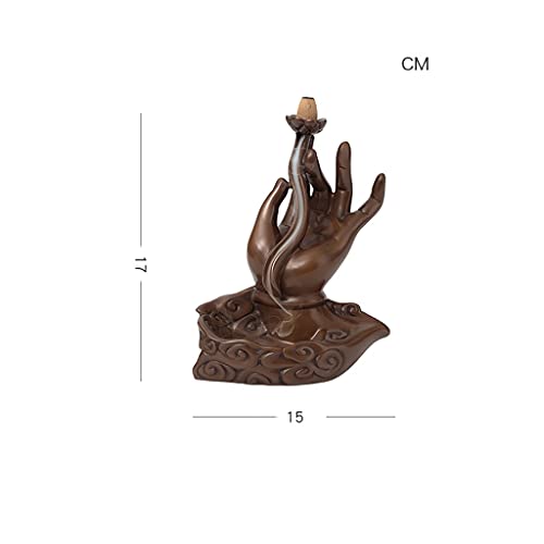Red-Copper-Backflow-Incense-Holder-Zen-Decor-Waterfall-Incense-Burner-Home-Fragrance-Products-Incense-Burner-Ornamental Red Copper Backflow Incense Holder Zen Decor Waterfall Incense Burner Home Fragrance Products Incense Burner Ornamental