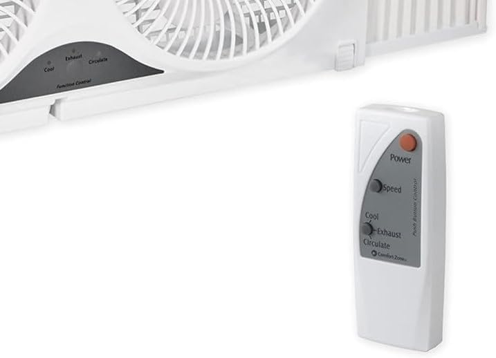 Comfort Zone Window Fan Replacement Remote, Fan not