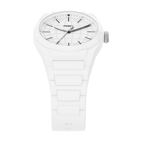 Image of Fossil Men's Everett Quartz Stainless Steel Watch, Three-Hand Watch for Men