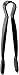 Cambro Manufacturing TG9110 Lugano Easy Grip Tongs Black 9