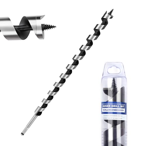 3/4" X 18" Auger Bit for Wood, 19x460mm Hex Long Auger Drill Bit