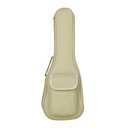 Housse de guitare 61 cm en coton imperméable pour ukulélé Double bandoulière rembourrée Sac de transport pour guitare - Les Beatles, Paul McCartney, John Lennon, RIngo Starr, George Harrison Housse de guitare 61 cm en coton imperméable pour ukulélé Double bandoulière rembourrée Sac de transport pour guitare
