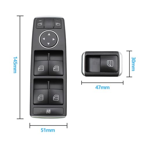 Bouton lève vitre bloqué ? Réparez la commande électrique Mercedes W166 W292 - 5