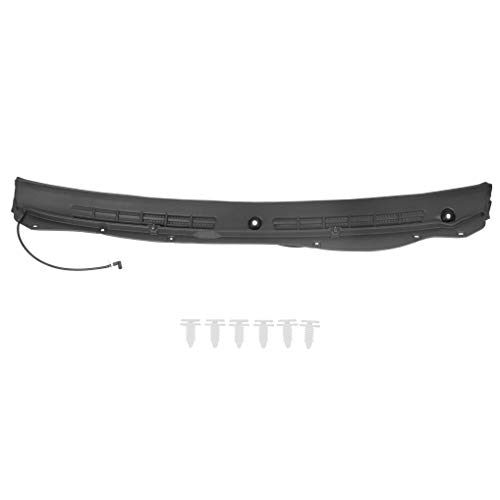 Ecotric Windshield Wiper Cowl Grille Vent Panel Compatible With 2004-2012 Chevy Colorado Gmc Canyon Replacement For 20820072 #TOP7