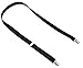 One Piece Mitten Clips for Kids and Baby EXTRA STURDY SUPER TIGHT GRIP, Fully Adjustable - Black