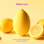Hello Nancy Lemon Body Massage Device Rechargeable Silicone Tool | Portable quiet build with waterproof construction adjustable settings for home travel relaxation and everyday comfort