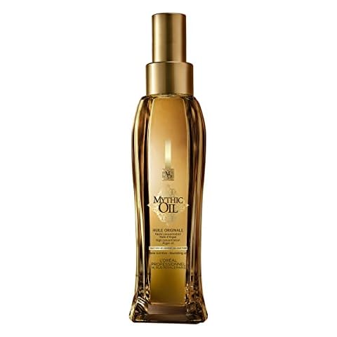 L'Oréal Professionnel Paris Mythic Oil Original Oil, Pflegendes Haaröl, Pflege-Öl für Glanz & Geschmeidigkeit, Haarpflege mit Arganöl und Avocadoöl, nährt strapaziertes & trockenes Haar, 100 ml Cover