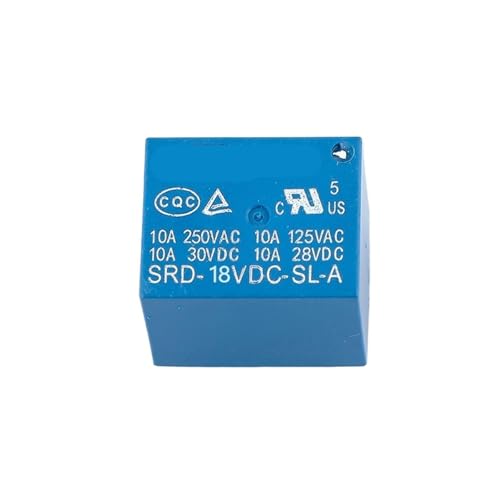 Relais de puissance SRD-18VDC-SL-A 10A pour commuter les charges de 250V en toute sécurité