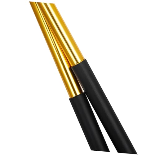 Baquetas de aleación de aluminio con cabeza de fieltro para banda de marcha, baquetas ligeras para percusión para jazz, 1 par miniatura 5