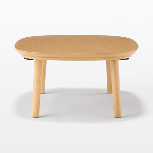 無印良品 こたつにもなるローテーブル ナチュラル 小 幅72×奥行97×高さ37cm MJ‐KDS4‐N/84390913 [2]