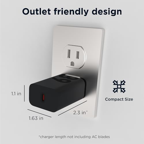 Image of Motorola TurboPower 68W USB-C Wall Charger + 3.3ft 6.5 Amp Cable, Fastest for Moto G Stylus (2025),Motorola Razr+ (Plus) 2025 /2024,Razr Ultra,Edge+ (Plus) 2022 /2023,Edge 2025 /24 /23 (Pack of 2)
