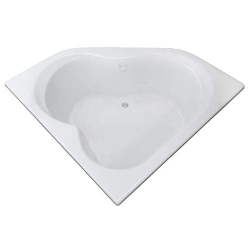Atlantis Whirlpools 6060C Cascade 60 X 60 Corner Soaking Bathtub #TOP25