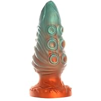 【Unisex für Frauen und Mnner】Geeignet für pers nliche Masturbation oder Sexspiele zwischen Paaren. Es kann verwendet werden, um den Anus oder die Vagina zu stimulieren. 【Weiches & hautfreundliches Material】 Dieser große Butt Plug Alien Dildo ist aus ...