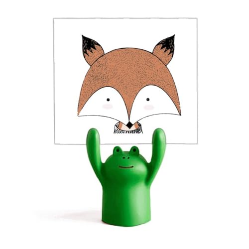 Porte-mémo renard et grenouille pour décorer joliment votre bureau de travail