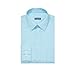 Van Heusen Men's Dress Shirt Regular Fit Poplin Solid, Mist, 18.5