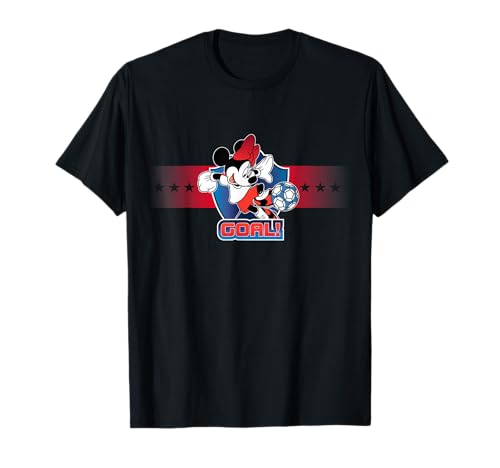 T-shirt Minnie Mouse de football idéal pour la récréation et le sport