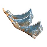 MOTHNUR 3 Stück Teiliges Helle Keramische Entenornamente für Gartendeko Außen Lebendige...