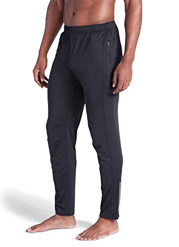 Jockey Men's Activewear Tall Man Tapered Pant, Black, Lt #TOP14