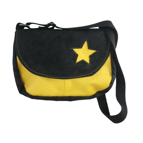 Sac besace noir et jaune moutarde pour ne plus chercher vos clés