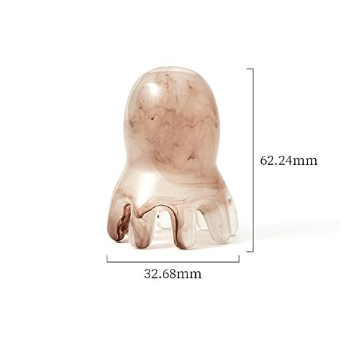 2 Pcs Octopus Head Massager Comb, Point Massage Comb, Back Neck And Back Manual Deep Massage Tools, Handheld Palm Full Body 8-Legged Acupressure Gentle Self Massager Pressure Point Massage Tool #TOP5