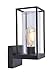 Produktbild Außenwandleuchte Flair,moderne Wandlampe aus Metall/Glas in Anthrazit,Außenlampe,1-flammig, eckige Wandleuchte mit E27-Fassung max. 60 Watt, Außenleuchte mit Lichteffekt für den Eingangsbereich
