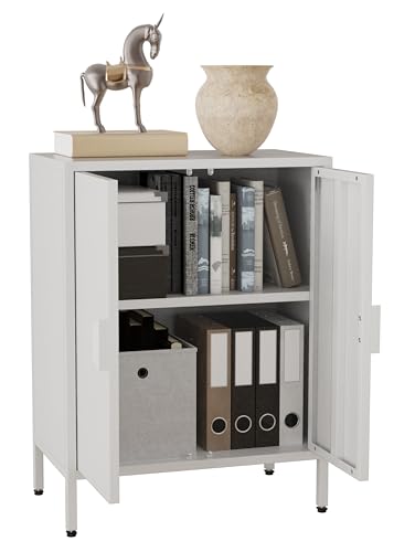 VCM Cassettiera in Legno credenza credenza Mobile con Ante a Battente Flokas S Cassettiera in Legno credenza credenza Mobile con Ante a Battente Flokas S Bianco