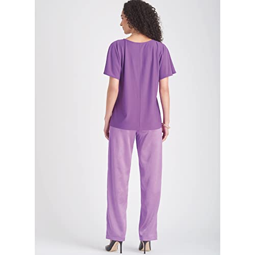 Simplicity SS9690K5 Misses' Tops and Pull-On Trousers K5 (8-10-12-14-16), Multicolour - Image 4