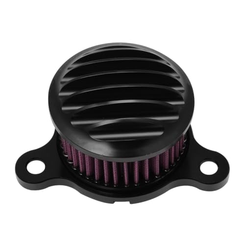 Filtre à air moto noir pour Harley Sportster XL883 et XL1200 de 2004 à 2016