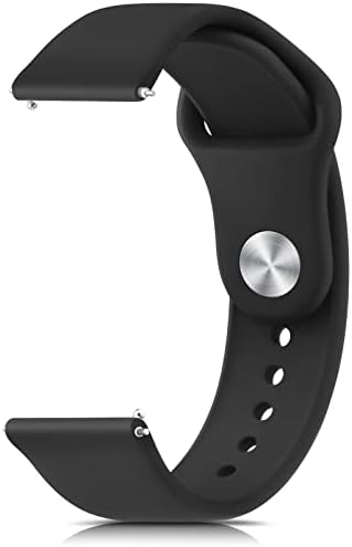 20mm Quick Release Silicon Watch Bands, Soft Silicone 20mm Waterproof Sport Replacement Bracelet Strap for Women Men