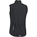 GORE WINDSTOPPER Light - Chaleco cortavientos de ciclismo, Hombre , Negro ,...
