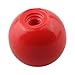 Handle Ball Nut for Machine Tools, Threaded Fastening Knob with Iron Core and Handle – Industrial Fastener for Lathe, Woodworking & Mechanical Equipment(M6-25 bakelite red)