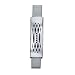 CAGOS Compatible with Fitbit Flex 2 Bands, Stainless Steel Wrist Metal Chain Replacement Accessory for Fitbit Flex 2 Fitness Activity Tracker (Mesh Silver)