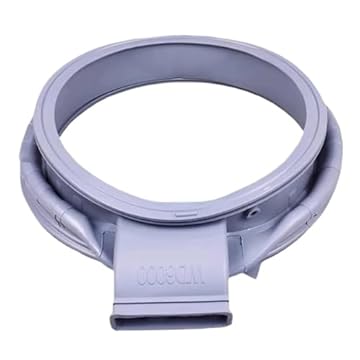 Máquina de lavar roupa vedação de borracha anel de vedação da porta arruela peças compatíveis para Samsung DC64-03235A DC64-03235B