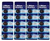 Generic Cr2025 Br2025 2025 3V Lithium Batteries 20 Pcs 4 Cards FBA