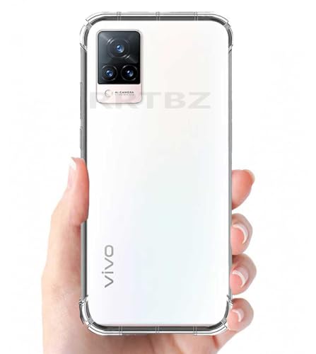 Image of Soft Back Case Cover Compatible with Compatible with Vivo V21e 5G, TPU