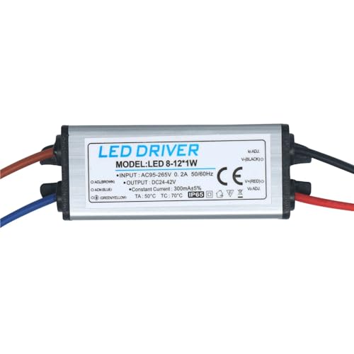 Alimentation 300mA étanche pour driver LED de spots de terrasse 1-3W