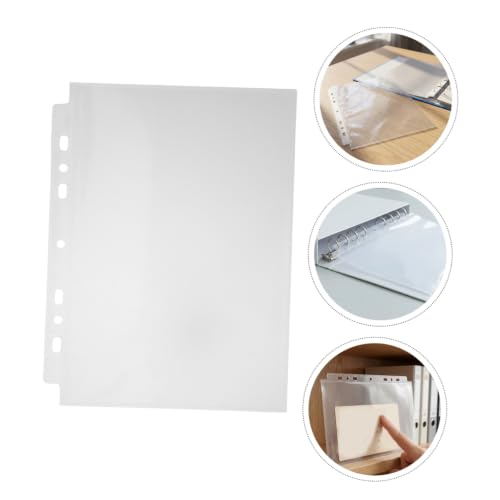 SHINYPASING 50 Sheets A5 Wide Format Photo Page Sheet Protector for 7 Ring Binder, Pp Material with Single Pocket Per Page, Ultra Thin Design and High Transparency, for Protecting Images - Image 9
