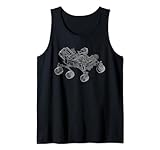 Space Shuttle Mars Rover Design Tees