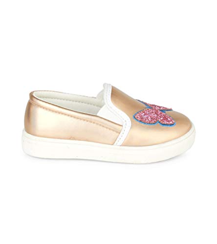 Hatley Girls' Little Slip On Sneaker, Shimmer Butterflies, 10 Us Child #TOP5