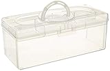 Darice 13-1/2-Inch by 5-1/2-Inch by 5-1/2-Inch Art and Craft Tote