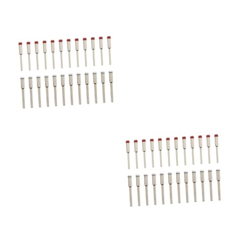 POPETPOP 80 Pcs Rotary Cutter Set Mandrel Parts Fit for Screw Mandrels and Mini Grinding Wheels