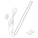 Under Cabinet Light, 12 Inch Plug in LED Closet Light with Memory Function, Cold White 6000K, Super Slim Dimmable Workbench Light, Under Counter Lights for Kitchen