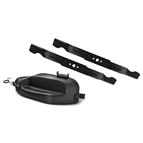 Image of EGO ZT4204L Mower Mulch Kit for EGO 42'' Zero Turn Riding Mower - Blades and Mulch Plug, Black, (AMP4200K)